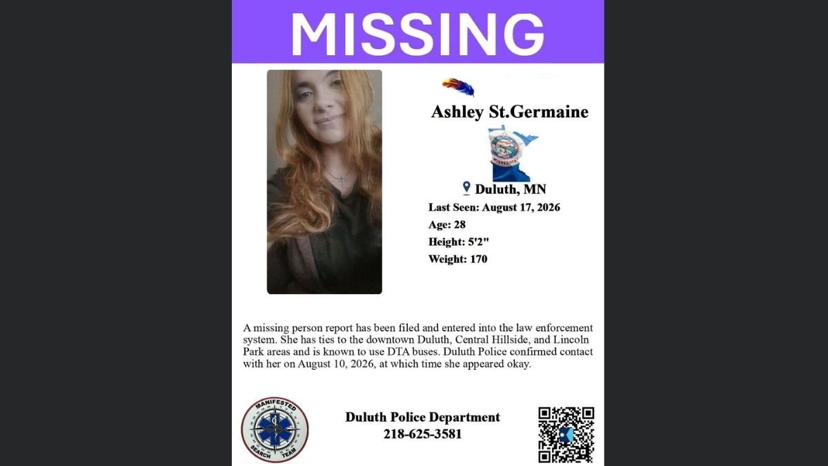 Ashley St.Germaine missing