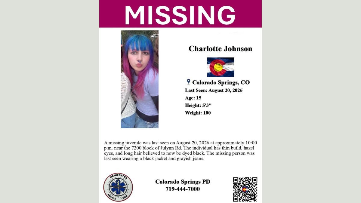 Charlotte Johnson missing
