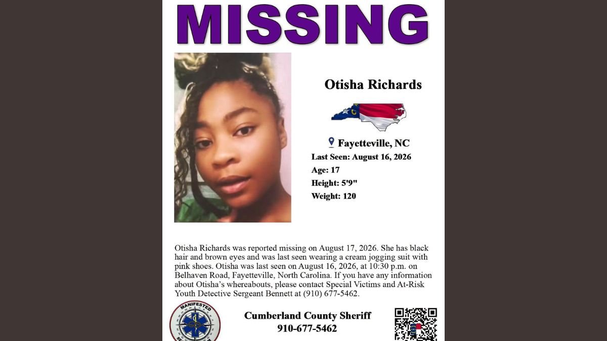 Otisha Richards missing